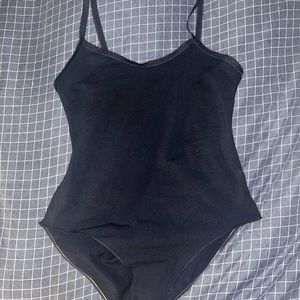 Black american apparel bodysuit